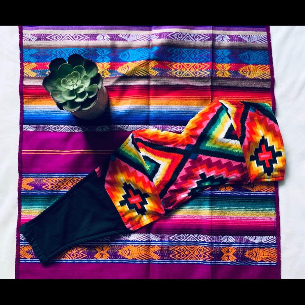 Aztec Print bustier top - Picture 1 of 4